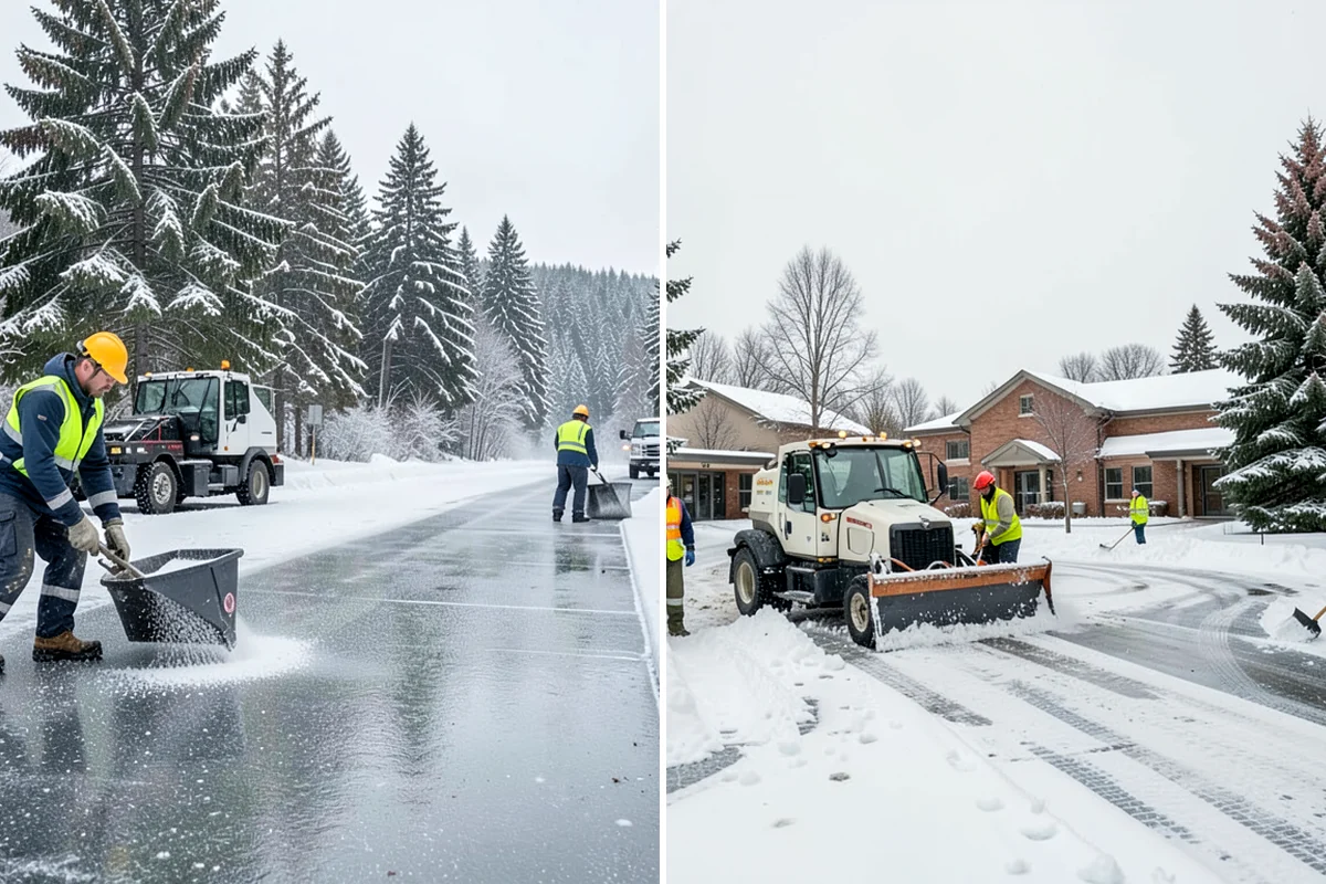 Low-Slope Roof Snow Removal in SeaTac, King County, WA - Assess snow depth, water content, and load across the roof