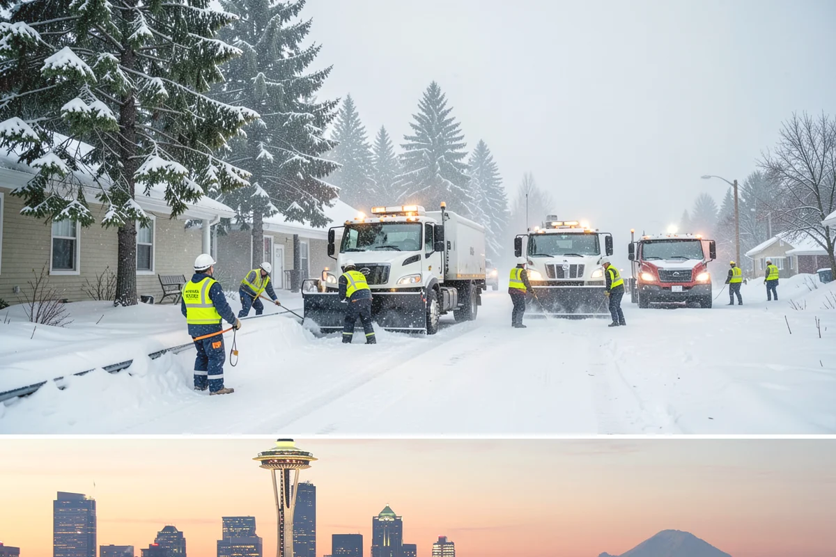 Low-Slope Roof Snow Removal in Seattle, King County, WA - Low-slope roof snow removal is critical after major accumulation events from December through February, especially before rain...
