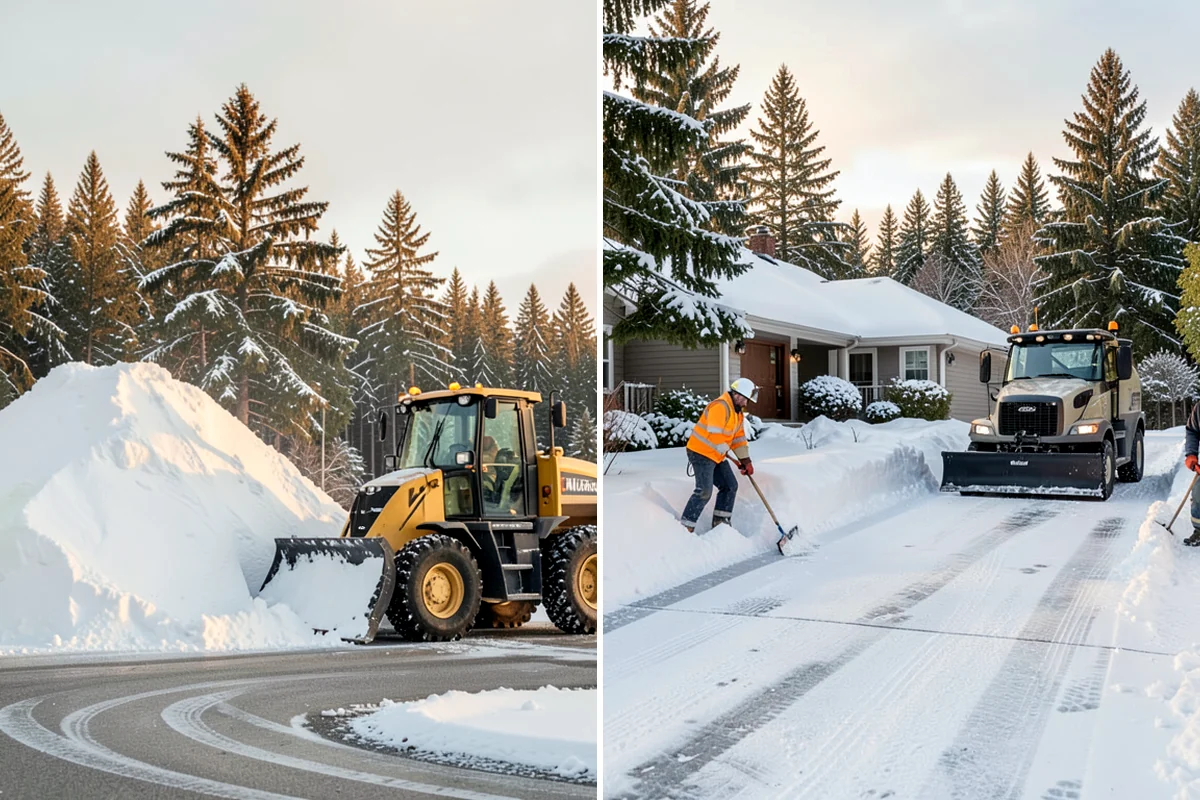 Low-Slope Roof Snow Removal in Sedro-Woolley, Skagit County, WA - Assess snow depth, water content, and load across the roof