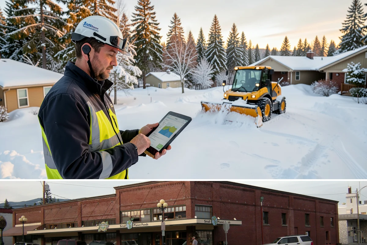 Low-Slope Roof Snow Removal in Sedro-Woolley, Skagit County, WA - Low-slope roof snow removal is critical after major accumulation events from December through February, especially before rain...