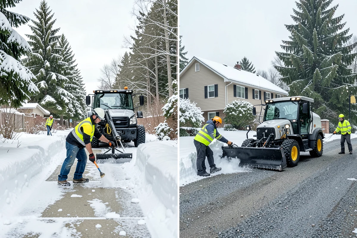 Low-Slope Roof Snow Removal in Shoreline, King County, WA - Assess snow depth, water content, and load across the roof