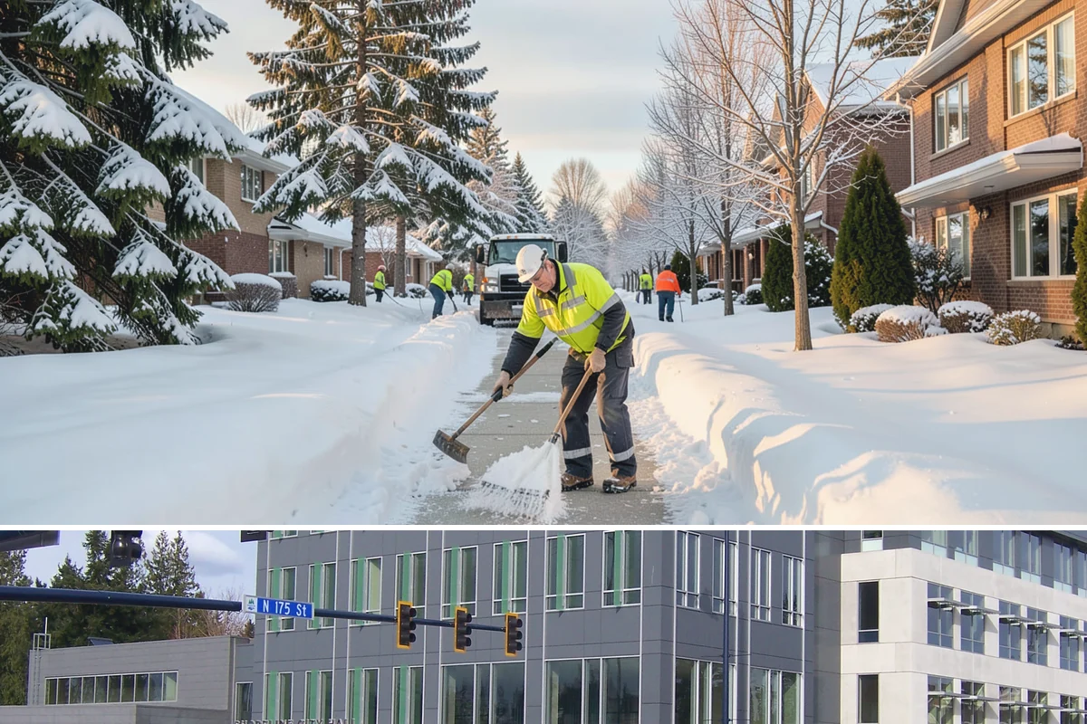 Low-Slope Roof Snow Removal in Shoreline, King County, WA - Low-slope roof snow removal is critical after major accumulation events from December through February, especially before rain...
