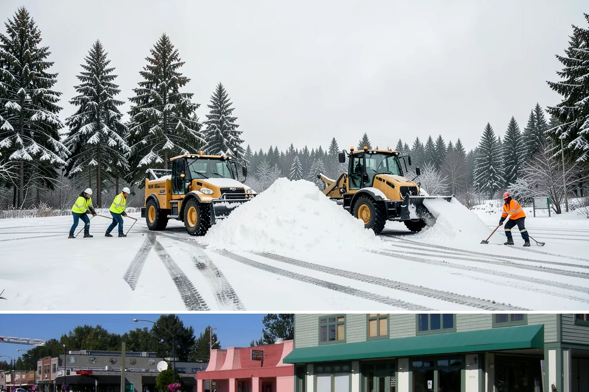 Low-Slope Roof Snow Removal in Snoqualmie, King County, WA - Low-slope roof snow removal is critical after major accumulation events from December through February, especially before rain...