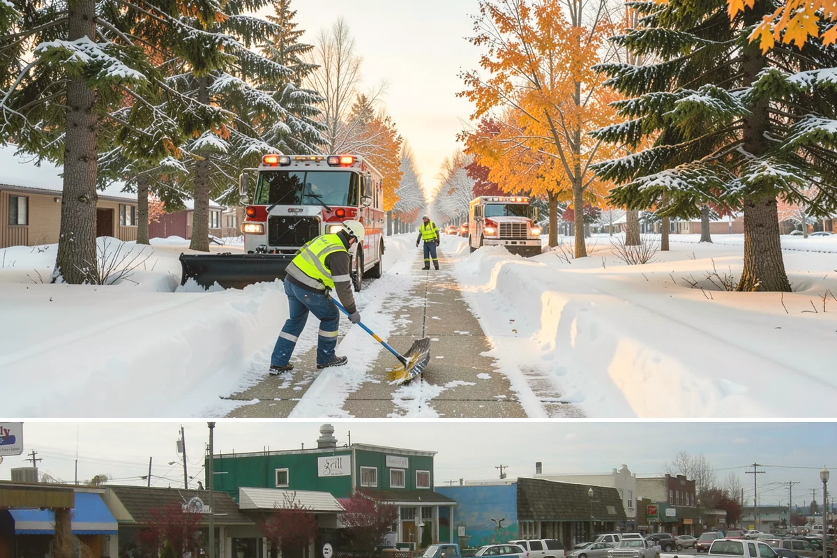 Low-Slope Roof Snow Removal in Stanwood, Snohomish County, WA - Low-slope roof snow removal is critical after major accumulation events from December through February, especially before rain...