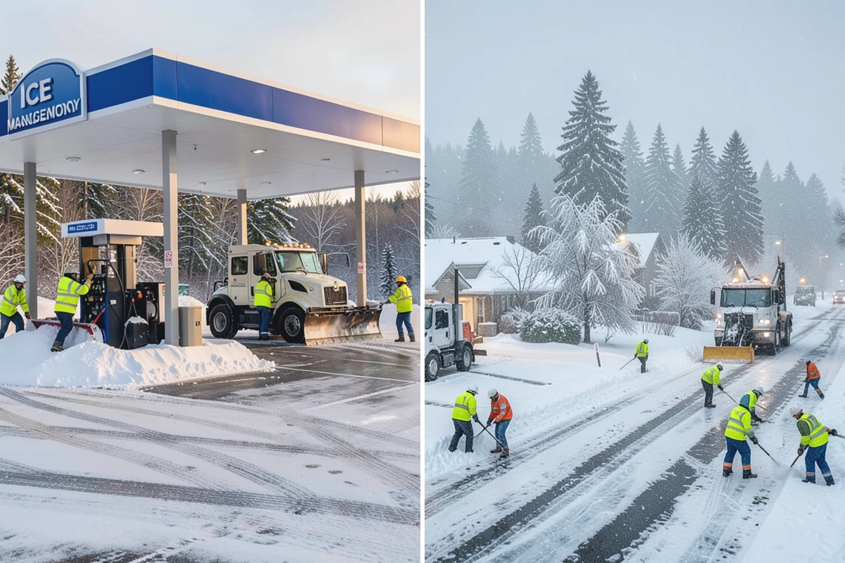 Low-Slope Roof Snow Removal in Sumner, Pierce County, WA - Assess snow depth, water content, and load across the roof