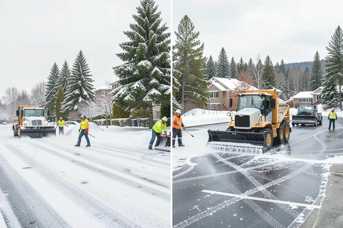 Low-Slope Roof Snow Removal in University Place, Pierce County, WA - Assess snow depth, water content, and load across the roof