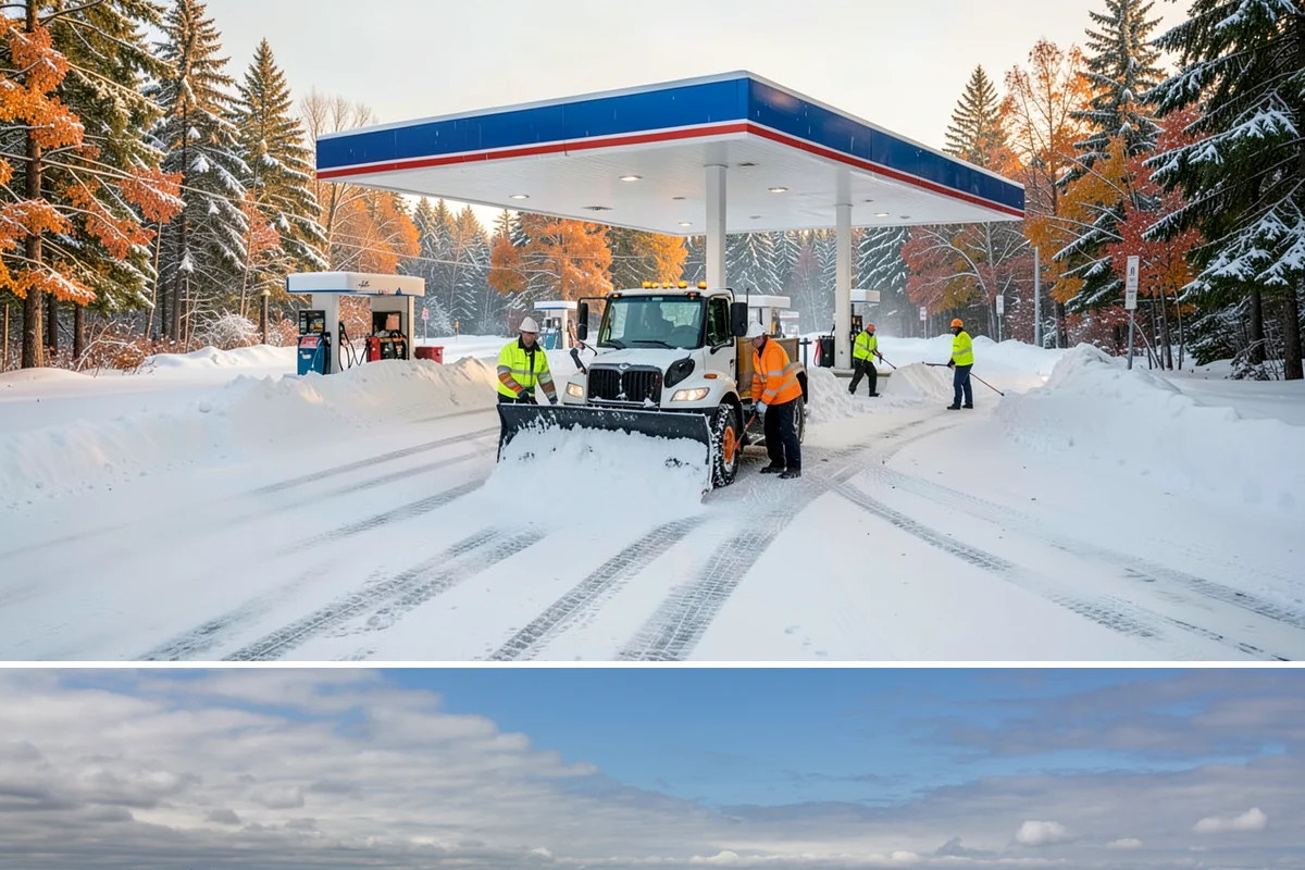 Low-Slope Roof Snow Removal in University Place, Pierce County, WA - Low-slope roof snow removal is critical after major accumulation events from December through February, especially before rain...