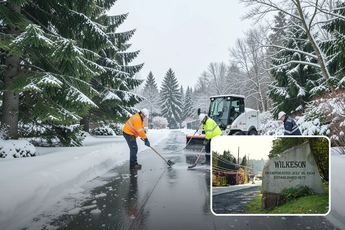 Low-Slope Roof Snow Removal in Wilkeson, Pierce County, WA - Load reduction on roofs that cannot shed snow by gravity