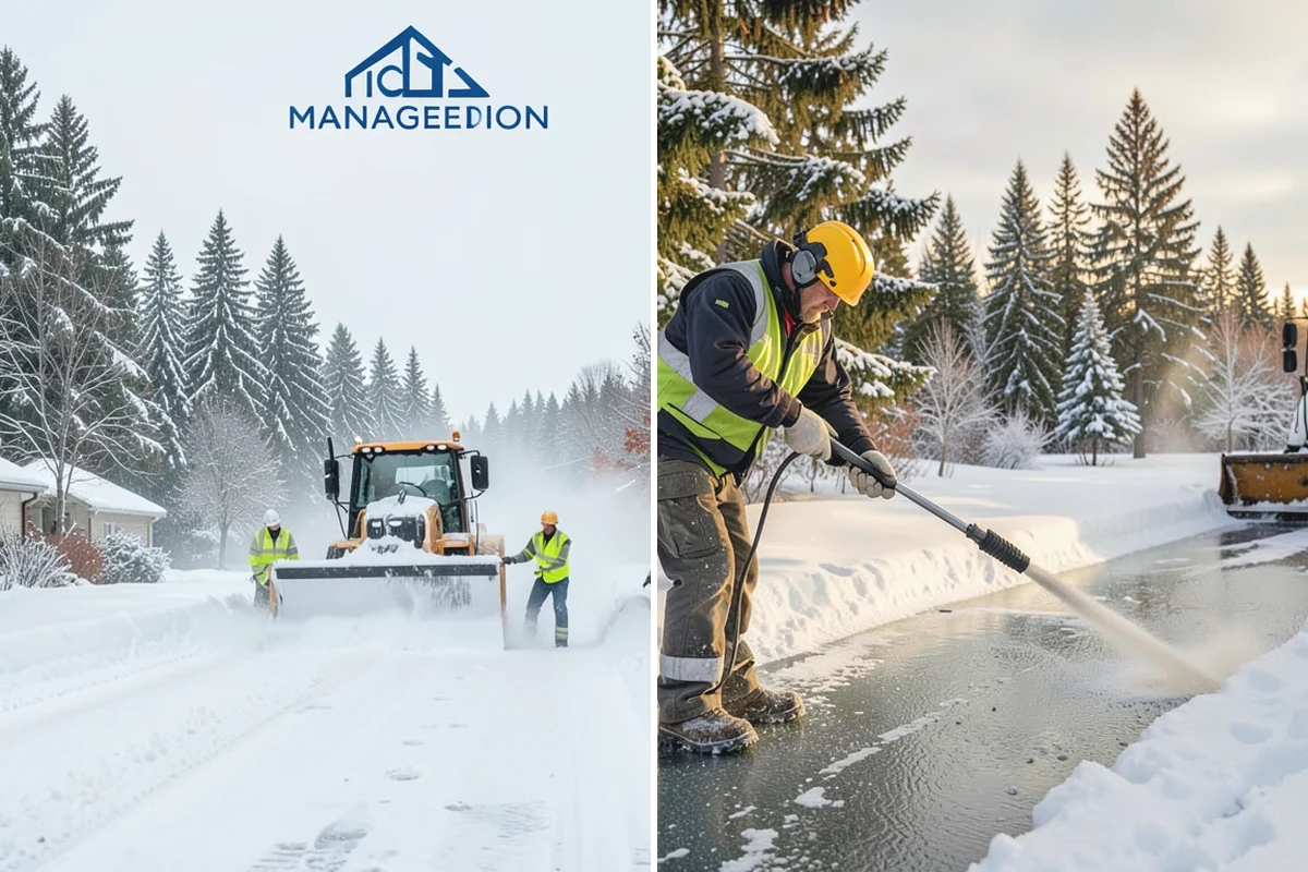 Low-Slope Roof Snow Removal in Woodinville, King County, WA - Assess snow depth, water content, and load across the roof
