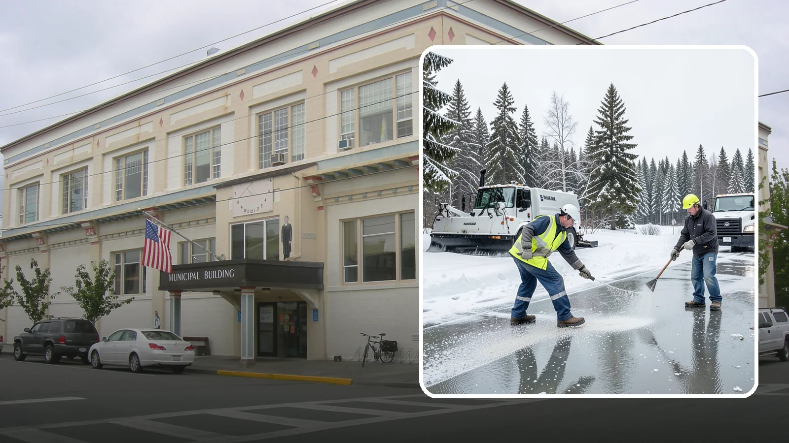 Magnesium Chloride Application in Anacortes, Skagit County, WA - Magnesium chloride application melts ice at lower temperatures while being gentler on concrete, plants, and pets than rock salt.