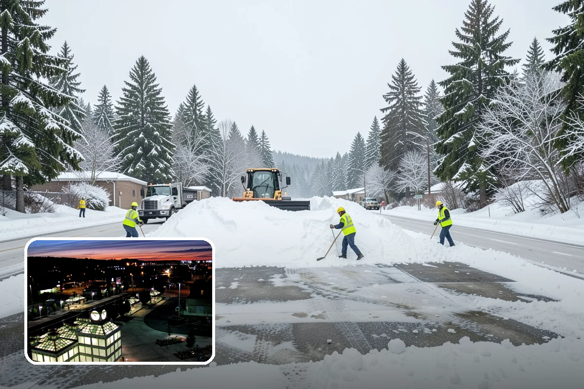 Magnesium Chloride Application in Auburn, King County, WA - Melts ice at colder temperatures than rock salt
