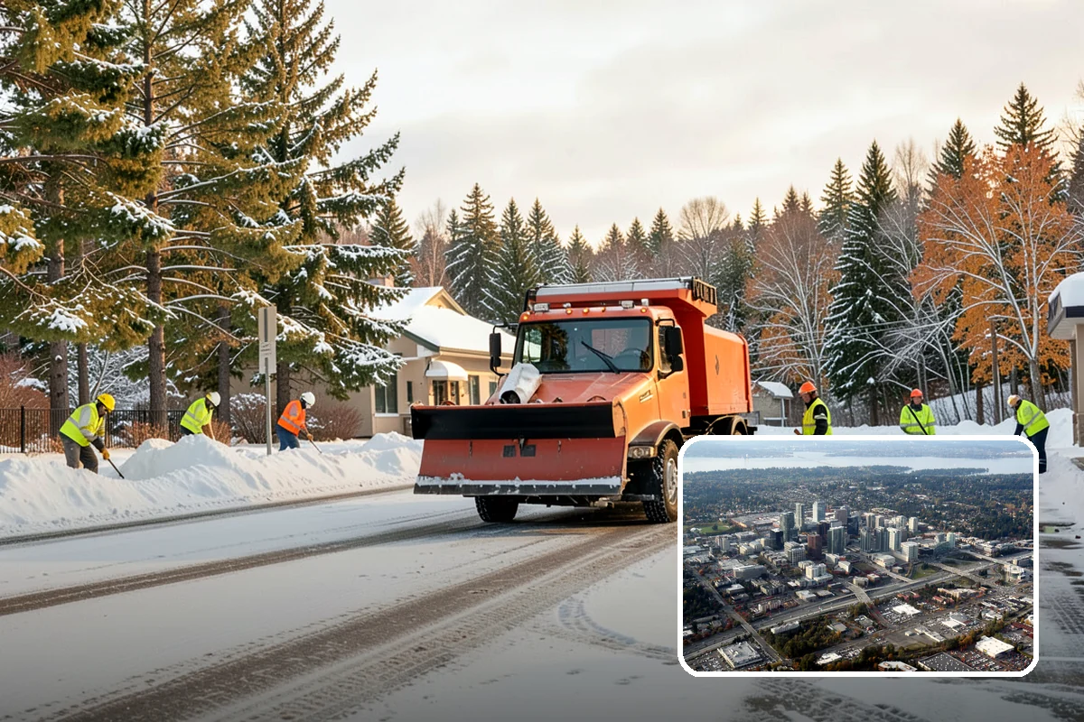 Magnesium Chloride Application in Bellevue, King County, WA - Melts ice at colder temperatures than rock salt