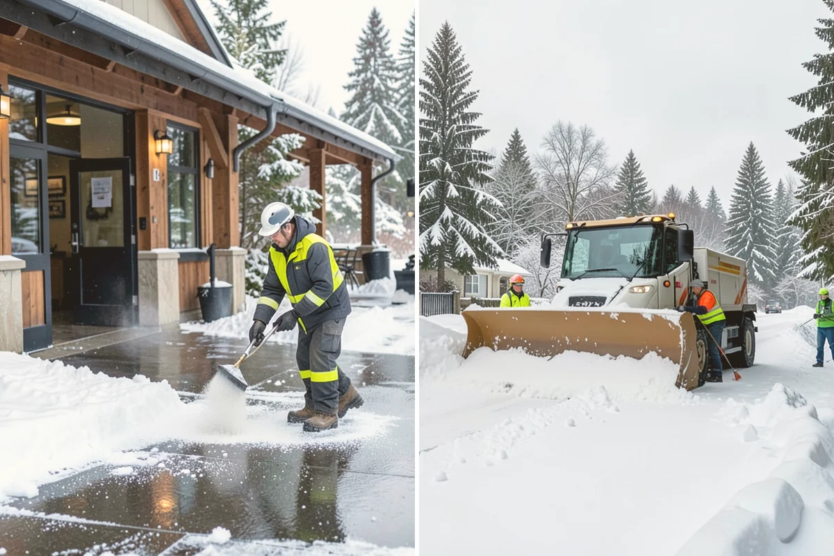 Magnesium Chloride Application in Bothell, King County, WA - Confirm the forecast low favors magnesium chloride