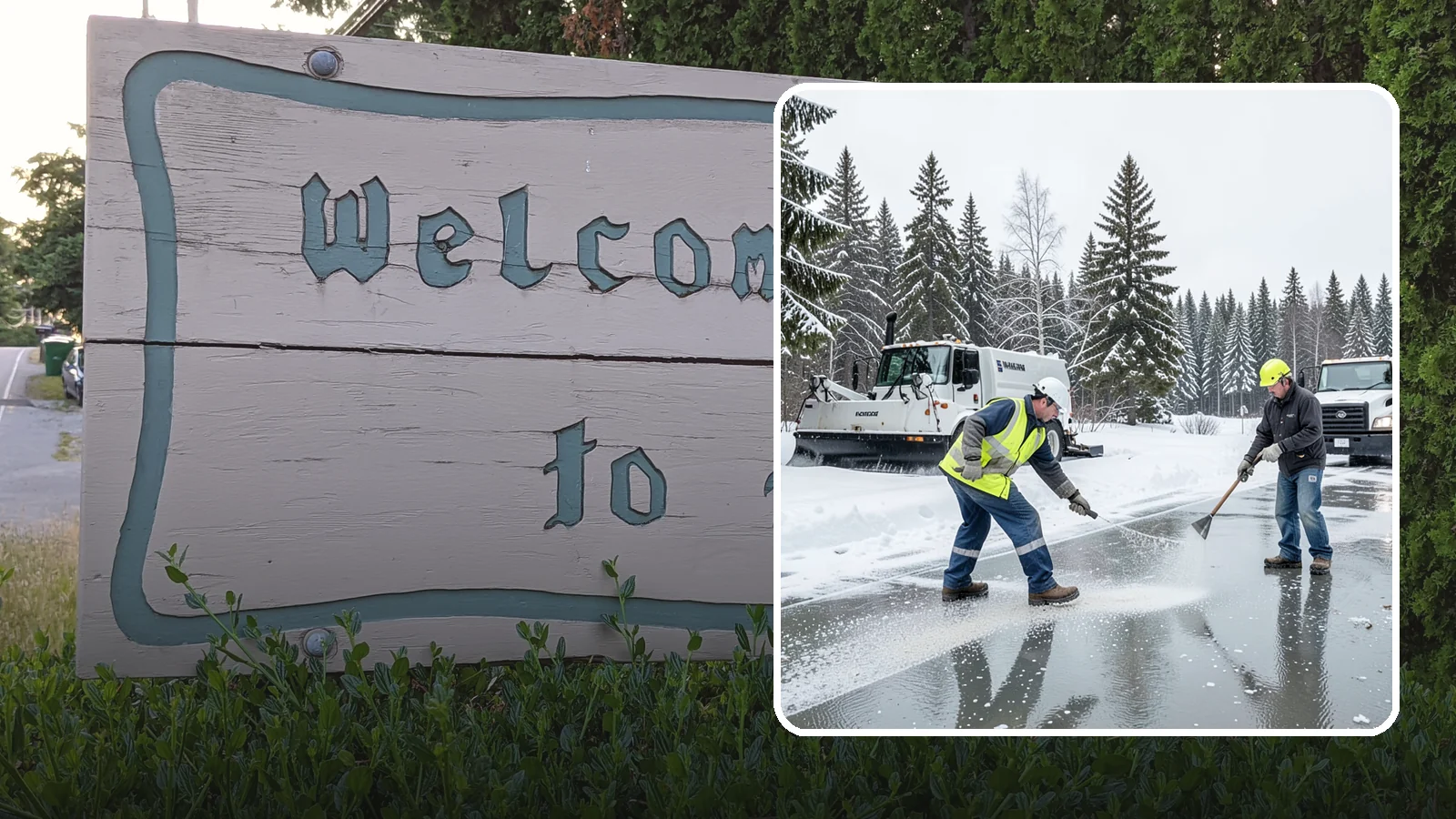 Magnesium Chloride Application in Brier, Snohomish County, WA - Magnesium chloride application melts ice at lower temperatures while being gentler on concrete, plants, and pets than rock salt.