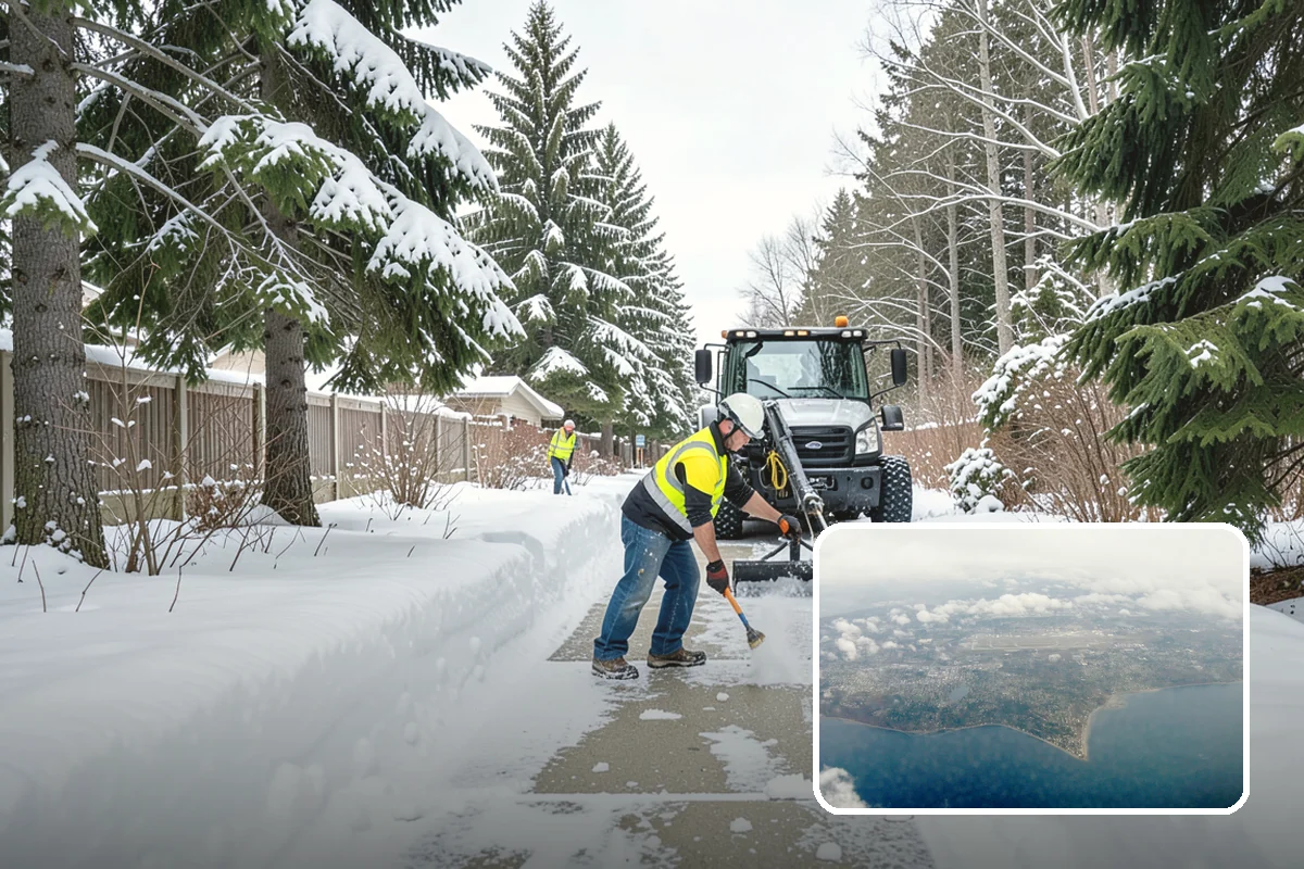 Magnesium Chloride Application in Burien, King County, WA - Melts ice at colder temperatures than rock salt