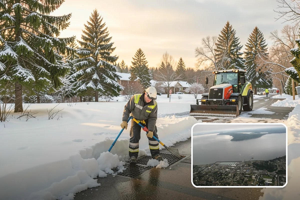 Magnesium Chloride Application in Des Moines, King County, WA - Melts ice at colder temperatures than rock salt