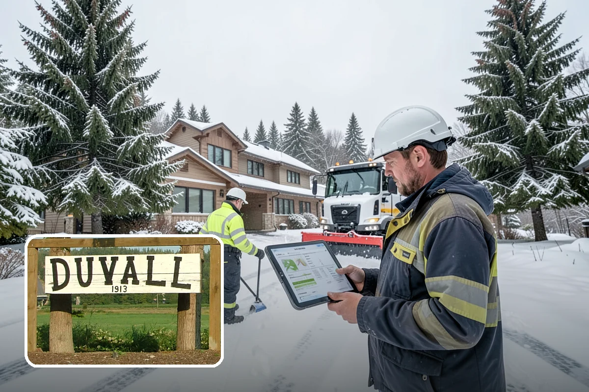 Magnesium Chloride Application in Duvall, King County, WA - Melts ice at colder temperatures than rock salt