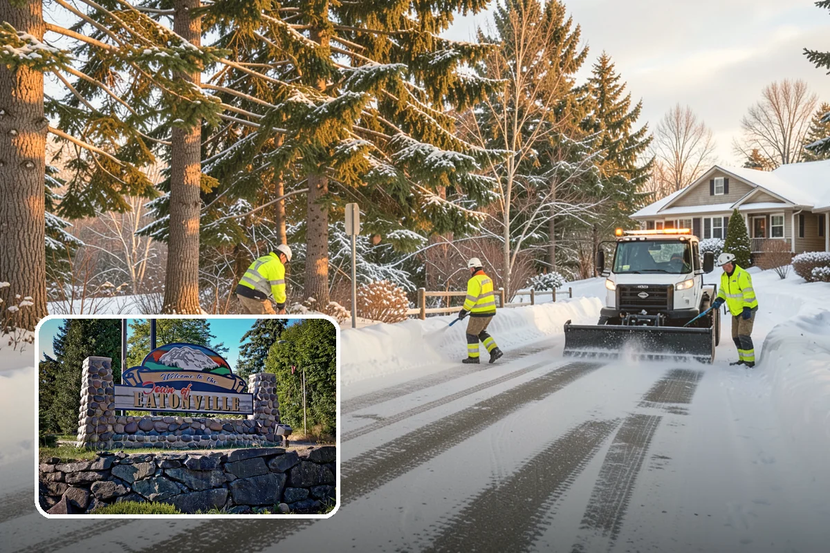Magnesium Chloride Application in Eatonville, Pierce County, WA - Melts ice at colder temperatures than rock salt