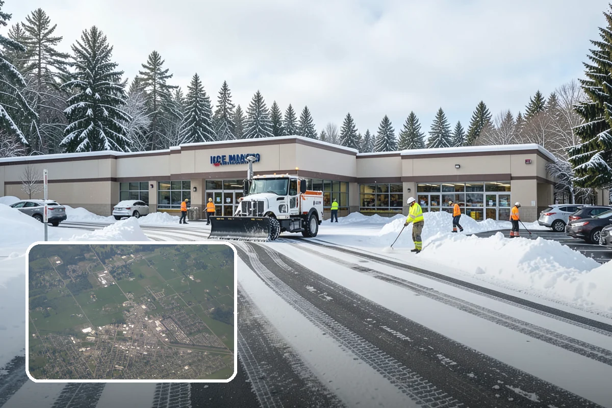 Magnesium Chloride Application in Enumclaw, King County, WA - Melts ice at colder temperatures than rock salt