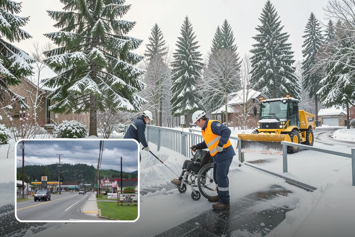 Magnesium Chloride Application in Granite Falls, Snohomish County, WA - Melts ice at colder temperatures than rock salt
