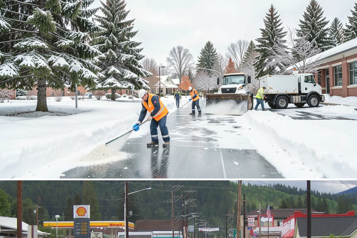 Magnesium Chloride Application in Granite Falls, Snohomish County, WA - Magnesium chloride application is favored during the colder December and January outflow events when Puget Sound lows drop toward...