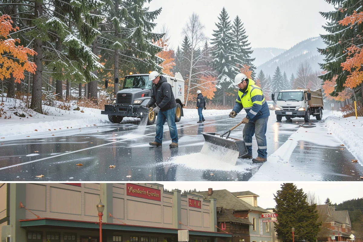 Magnesium Chloride Application in Issaquah, King County, WA - Magnesium chloride application is favored during the colder December and January outflow events when Puget Sound lows drop toward...