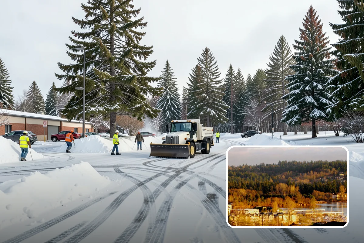 Magnesium Chloride Application in Kenmore, King County, WA - Melts ice at colder temperatures than rock salt