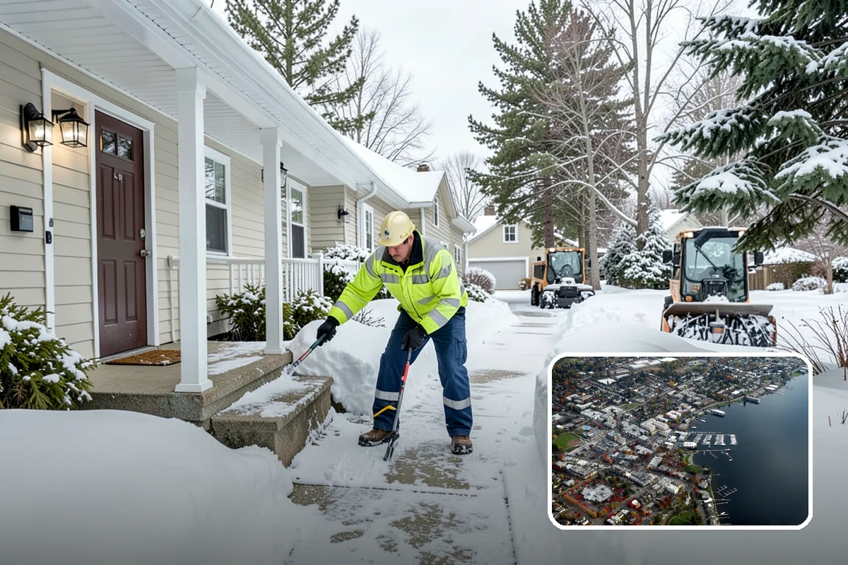 Magnesium Chloride Application in Kirkland, King County, WA - Melts ice at colder temperatures than rock salt
