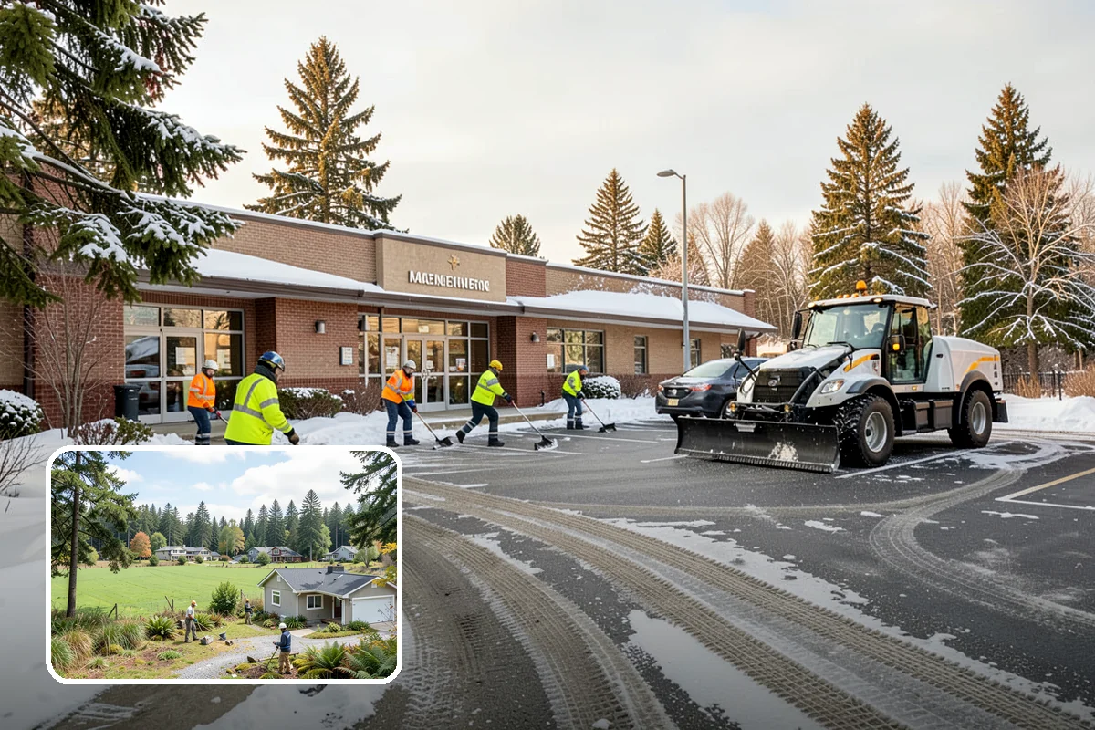 Magnesium Chloride Application in Lyman, Skagit County, WA - Melts ice at colder temperatures than rock salt