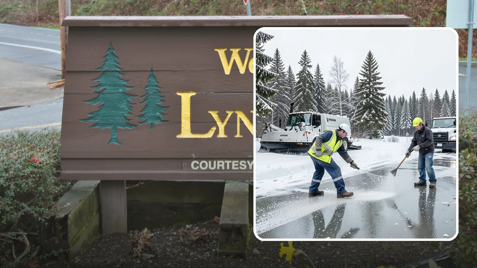 Magnesium Chloride Application in Lynnwood, Snohomish County, WA - Magnesium chloride application melts ice at lower temperatures while being gentler on concrete, plants, and pets than rock salt.