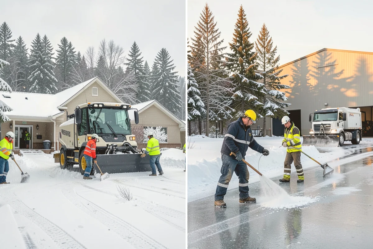 Magnesium Chloride Application in Milton, King County, WA - Confirm the forecast low favors magnesium chloride