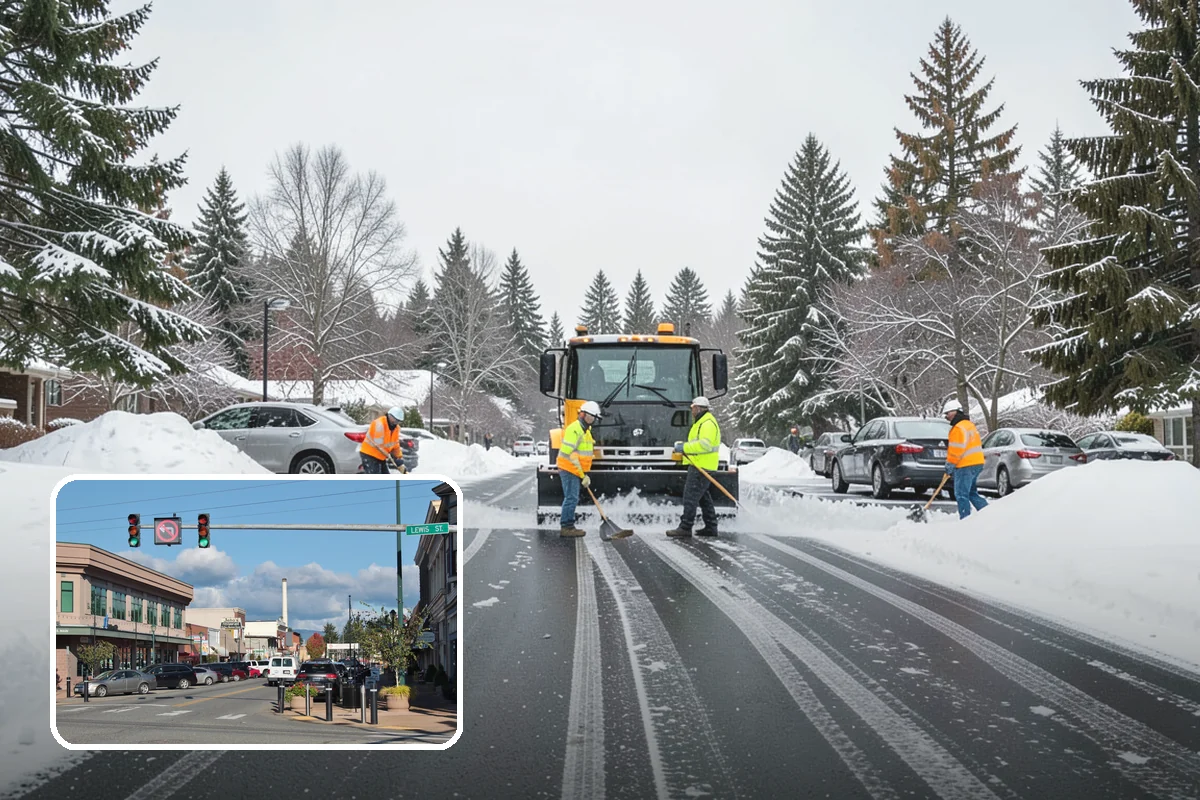 Magnesium Chloride Application in Monroe, Snohomish County, WA - Melts ice at colder temperatures than rock salt
