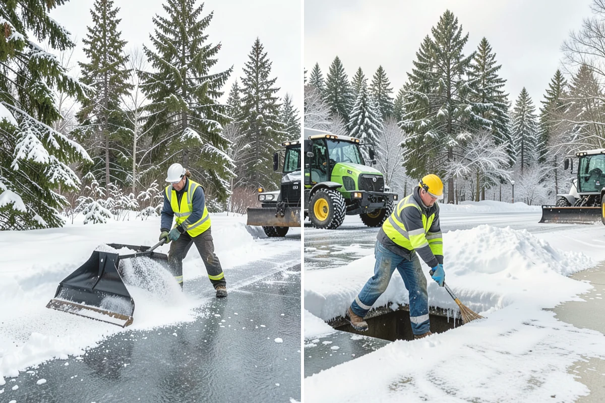 Magnesium Chloride Application in Monroe, Snohomish County, WA - Confirm the forecast low favors magnesium chloride