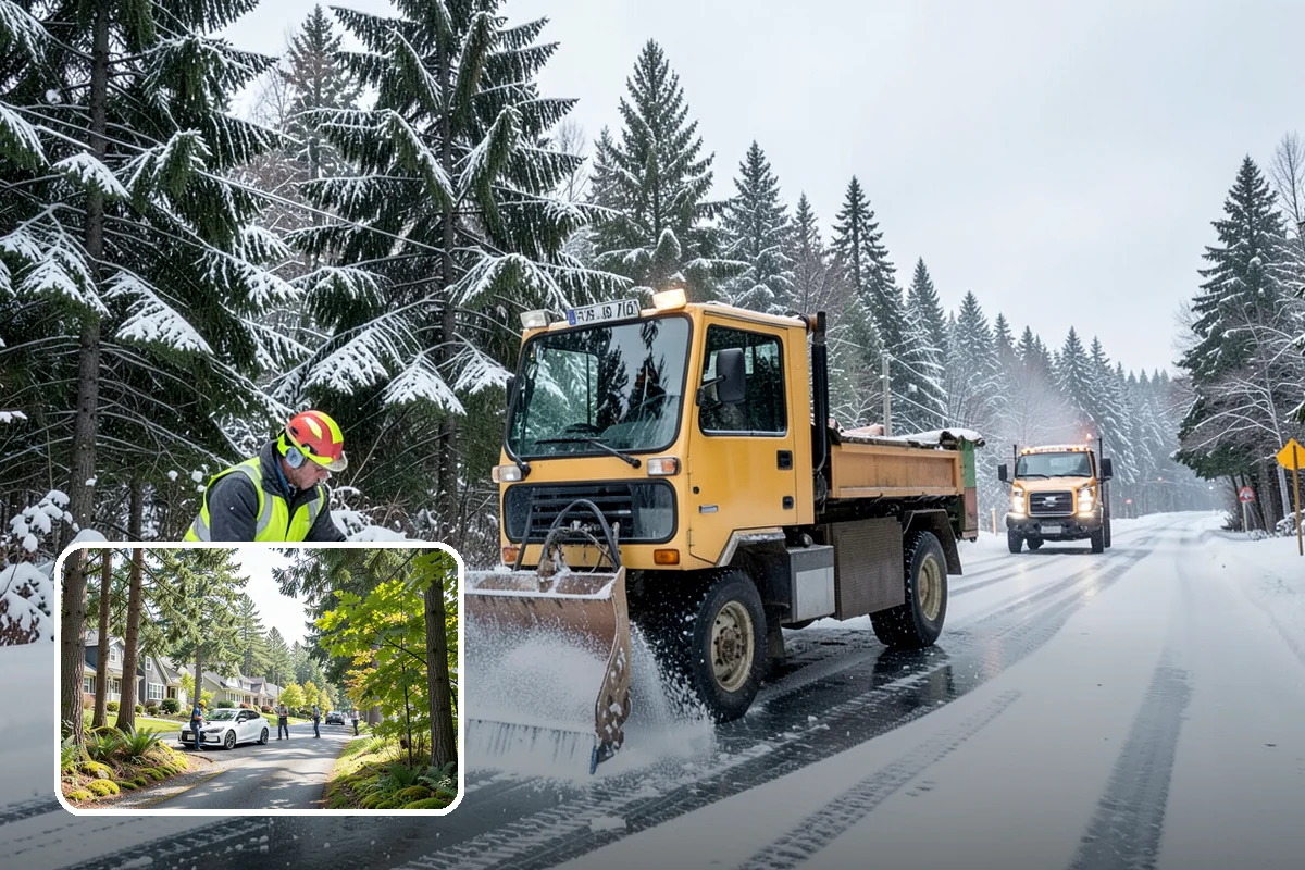 Magnesium Chloride Application in Normandy Park, King County, WA - Melts ice at colder temperatures than rock salt