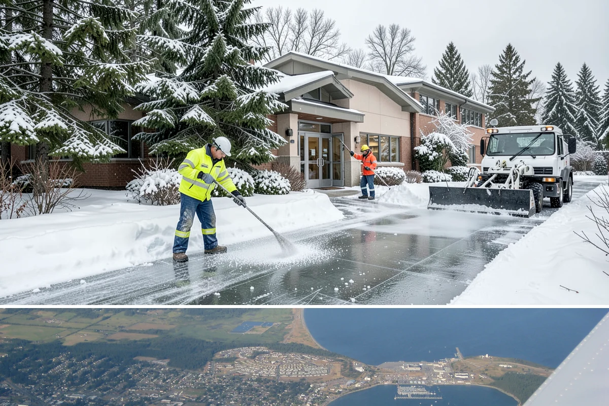 Magnesium Chloride Application in Oak Harbor, Island County, WA - Magnesium chloride application is favored during the colder December and January outflow events when Puget Sound lows drop toward...