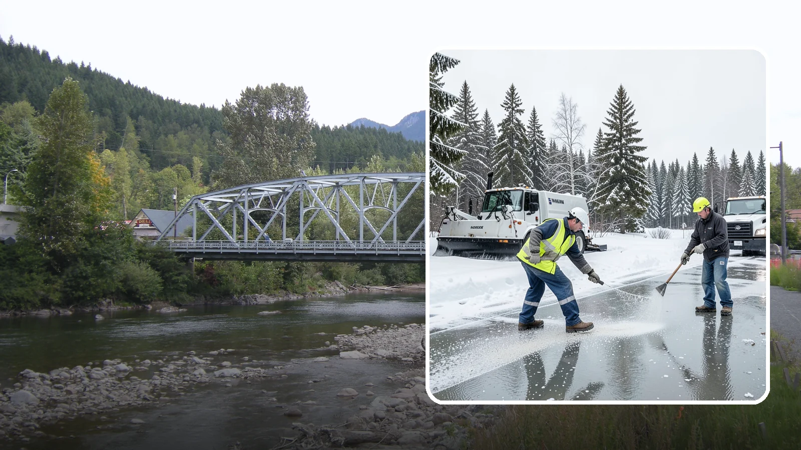 Magnesium Chloride Application in Skykomish, King County, WA - Magnesium chloride application melts ice at lower temperatures while being gentler on concrete, plants, and pets than rock salt.