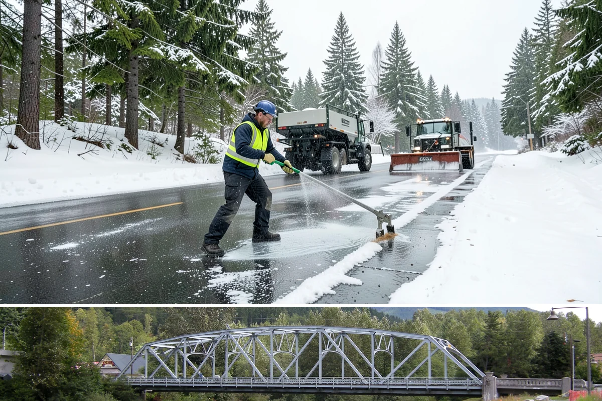 Magnesium Chloride Application in Skykomish, King County, WA - Magnesium chloride application is favored during the colder December and January outflow events when Puget Sound lows drop toward...