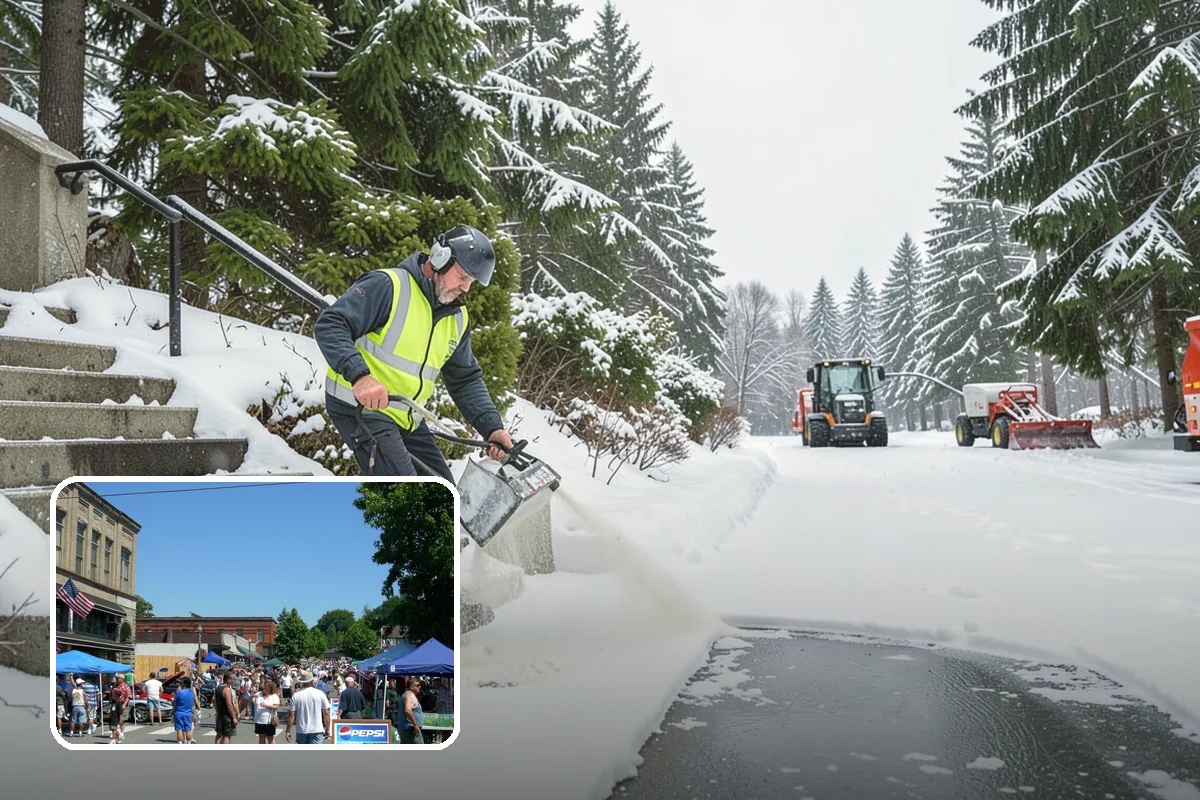 Magnesium Chloride Application in Snohomish, Snohomish County, WA - Melts ice at colder temperatures than rock salt