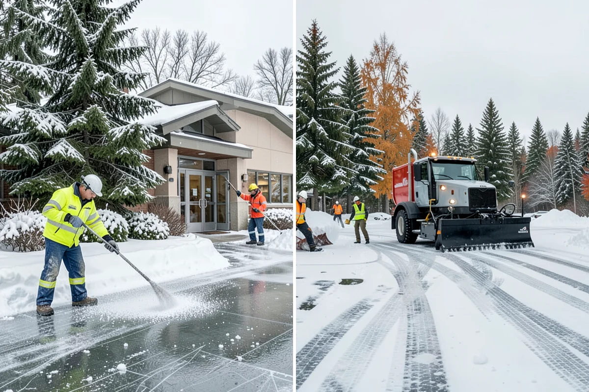 Magnesium Chloride Application in Snoqualmie, King County, WA - Confirm the forecast low favors magnesium chloride