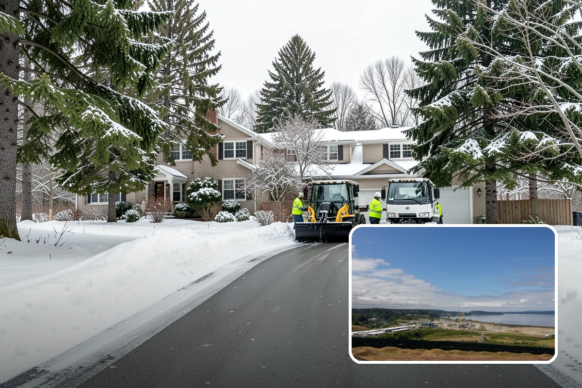 Magnesium Chloride Application in University Place, Pierce County, WA - Melts ice at colder temperatures than rock salt