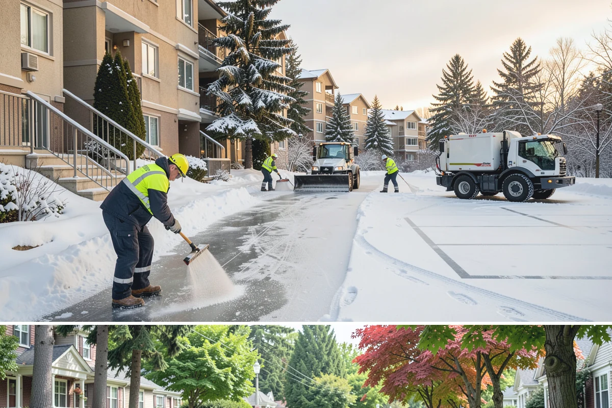 Magnesium Chloride Spreading in Beaux Arts Village, King County, WA - Magnesium chloride sees steady use from December through February on properties where landscaping and pet safety are priorities.