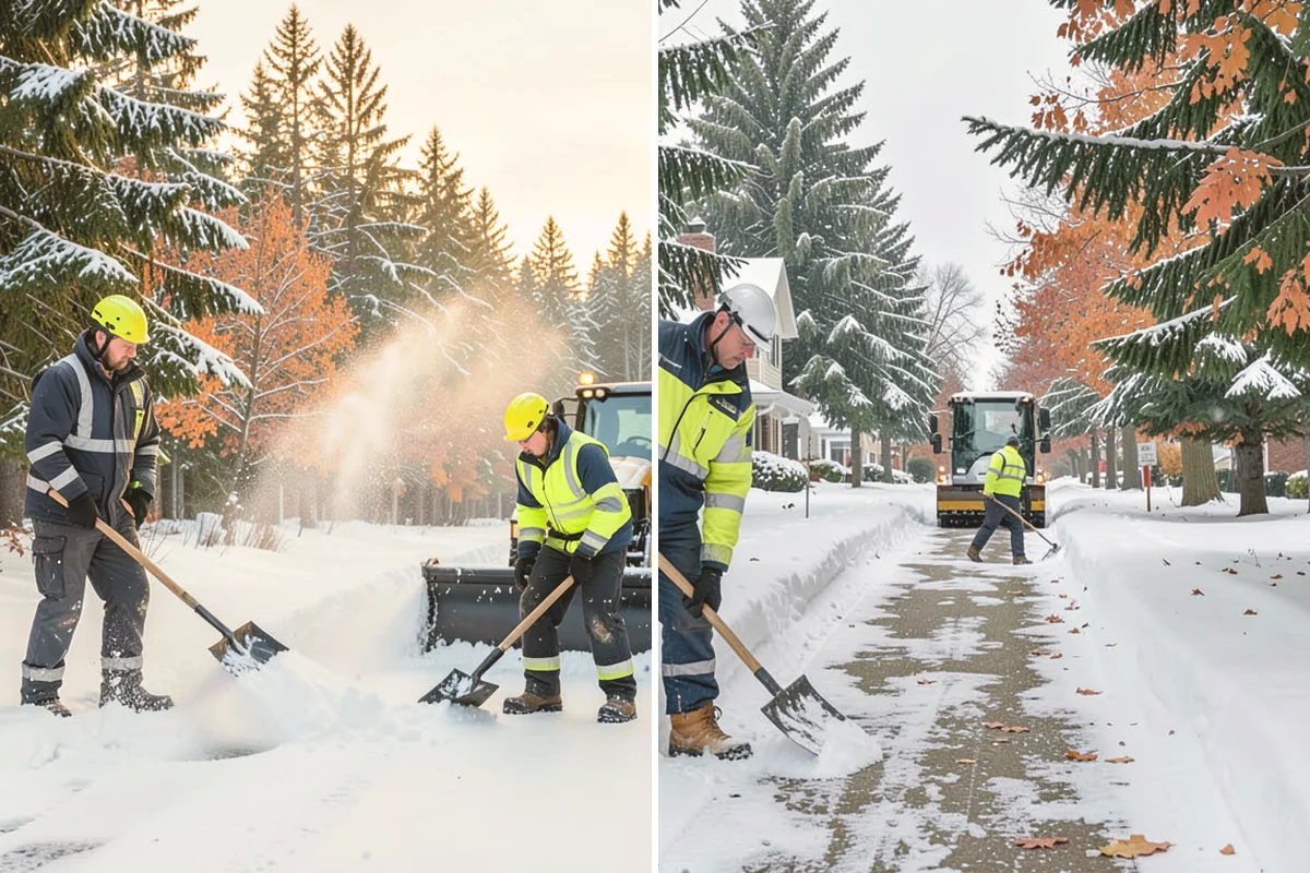 Magnesium Chloride Spreading in Bellevue, King County, WA - Survey the site for landscaping and pet-traffic areas that need a milder deicer
