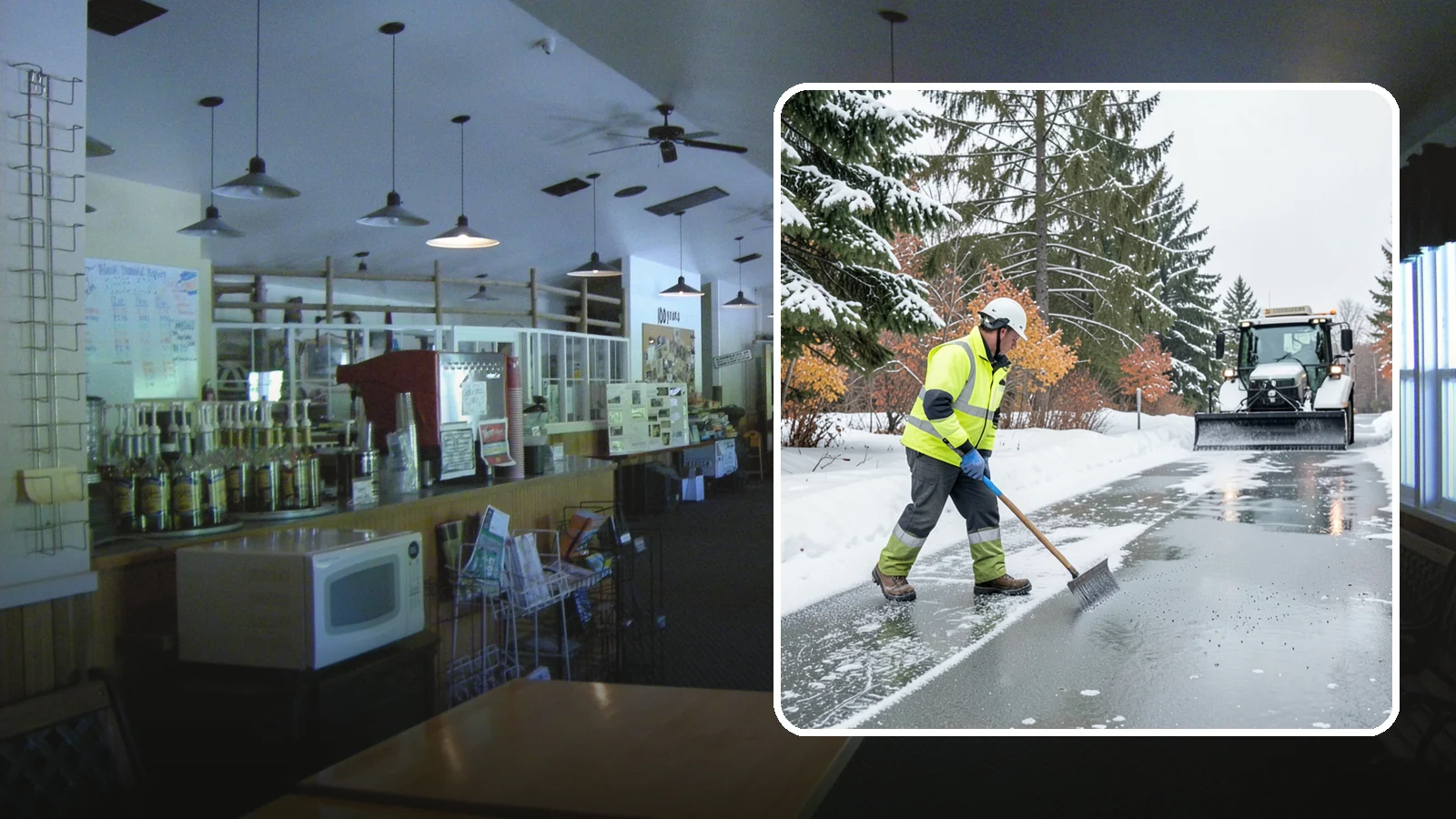Magnesium Chloride Spreading in Black Diamond, King County, WA - Magnesium chloride spreading delivers effective deicing with less damage to concrete, vegetation, and paws than harsher salts.