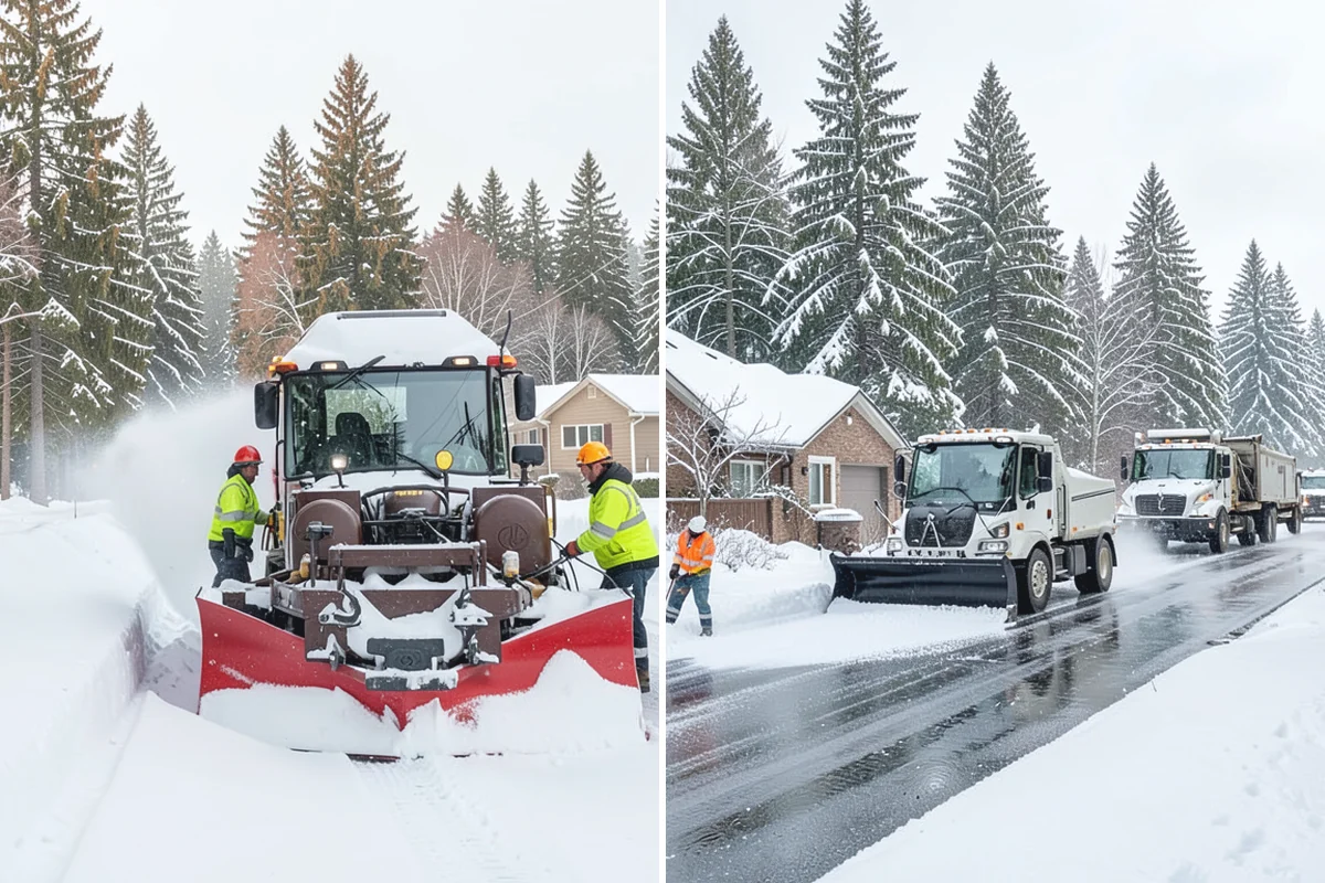 Magnesium Chloride Spreading in Bonney Lake, Pierce County, WA - Survey the site for landscaping and pet-traffic areas that need a milder deicer