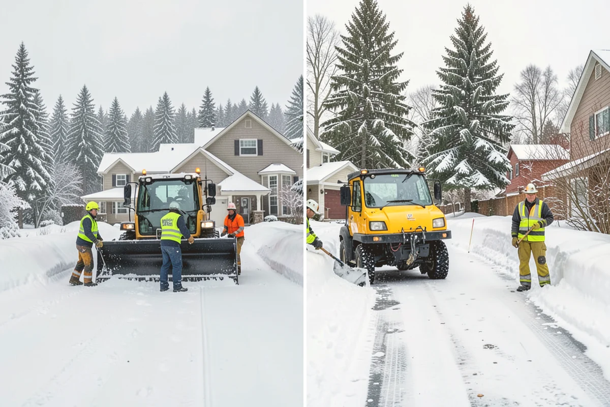 Magnesium Chloride Spreading in Bothell, King County, WA - Survey the site for landscaping and pet-traffic areas that need a milder deicer