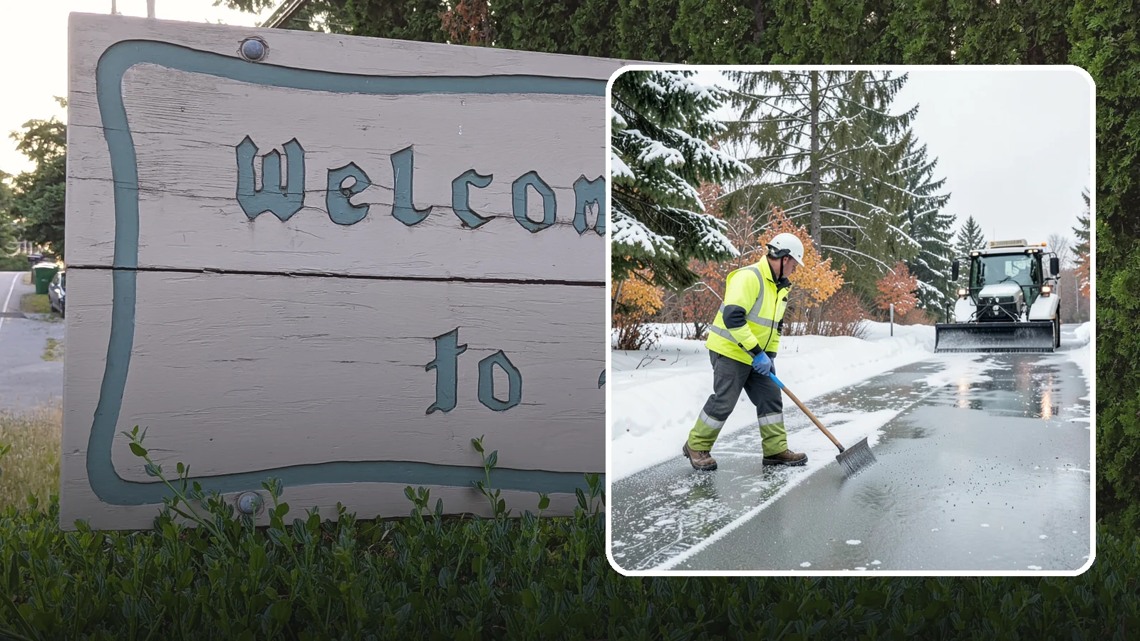 Magnesium Chloride Spreading in Brier, Snohomish County, WA - Magnesium chloride spreading delivers effective deicing with less damage to concrete, vegetation, and paws than harsher salts.
