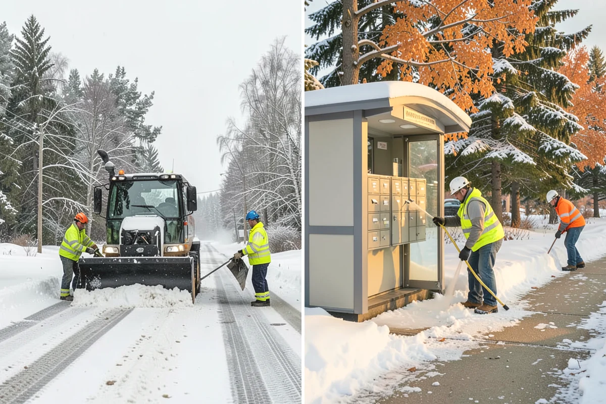 Magnesium Chloride Spreading in Burien, King County, WA - Survey the site for landscaping and pet-traffic areas that need a milder deicer