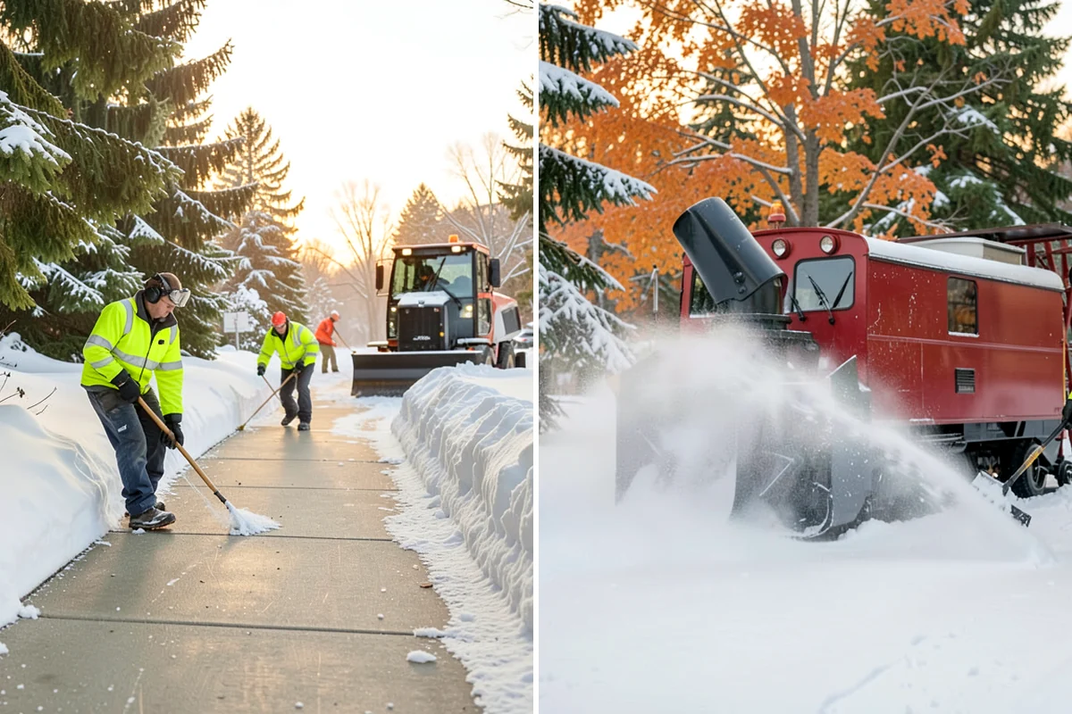 Magnesium Chloride Spreading in Clyde Hill, King County, WA - Survey the site for landscaping and pet-traffic areas that need a milder deicer