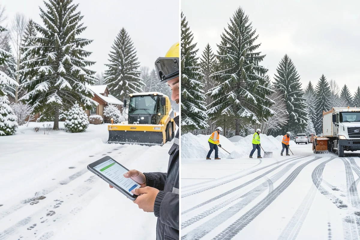 Magnesium Chloride Spreading in Duvall, King County, WA - Survey the site for landscaping and pet-traffic areas that need a milder deicer