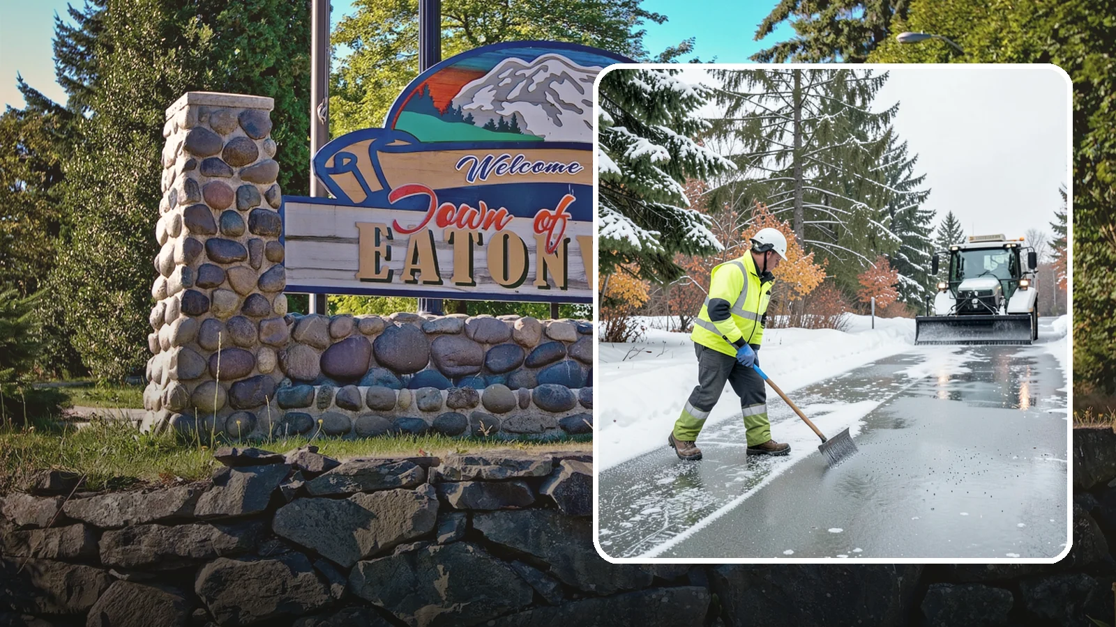 Magnesium Chloride Spreading in Eatonville, Pierce County, WA - Magnesium chloride spreading delivers effective deicing with less damage to concrete, vegetation, and paws than harsher salts.